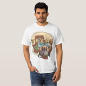 T-shirt texan (Devant entier)