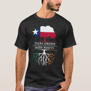 T-shirt Texan développé avec les racines irlandaises