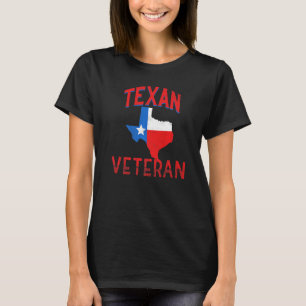 T-shirt Texan Vétérinaire Vintage Texas Fière Drapeau Prem