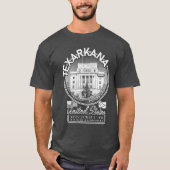 T-SHIRT TEXARKANA ARKANSAS VINTAGE - STATE LINE AVENUE (Devant)