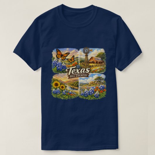 T-shirt Texas (Design devant)