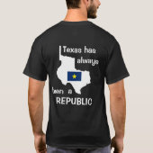 T-shirt Texas 1836 Mode de vie (Dos)