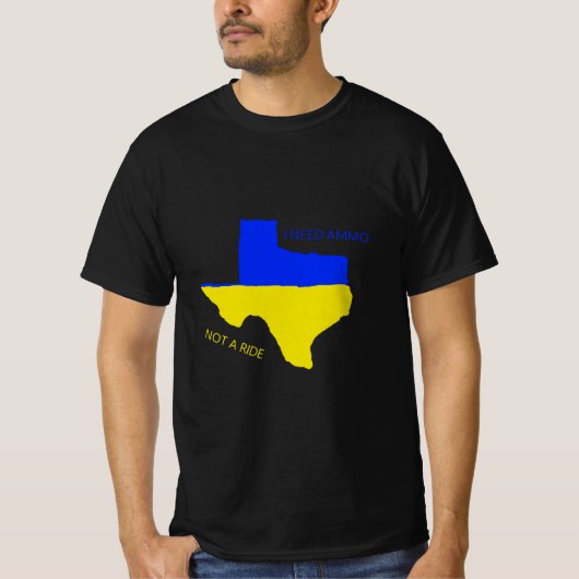 T-shirt Texas <3 Ukraine (Devant)