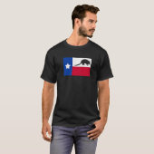 T-shirt Texas Armadillo Flag Premium (Devant entier)