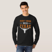 T-shirt Texas Austin Dallas TX Alamo Souvenir Texan Lone S (Devant entier)