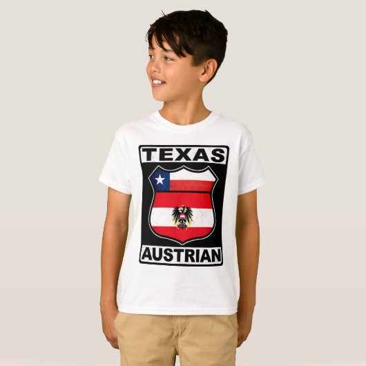 T-shirt Texas Autrichien (Devant entier)