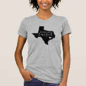 T-shirt Texas Born and Raised State Tee (Devant)
