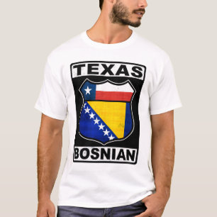 T-shirt Texas Bosniaque Américain