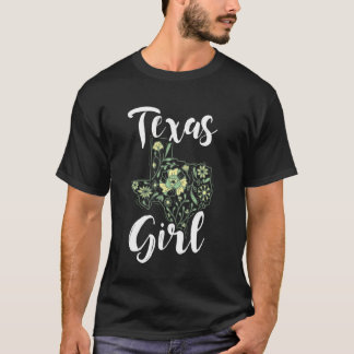 T-shirt Texas Chica Girl Drôle Texan