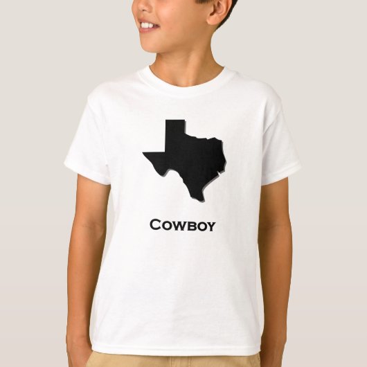 T-shirt Texas Cowboy (Devant)