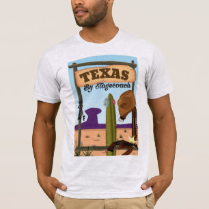 T-shirt Texas en diligence