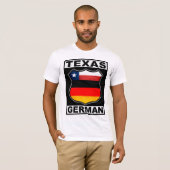 T-shirt Texas German American (Devant entier)