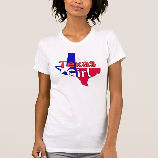 T-shirt Texas Girl (Devant)