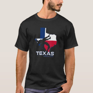 T-shirt Texas Girls High School Fan Wrestler Tx