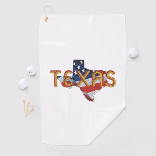 T-SHIRT Texas Golfhanddoek (Insitu)