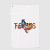 T-SHIRT Texas Golfhanddoek (Voorkant)