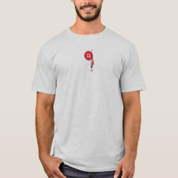 T-shirt Texas Heli Bash. Conception 1. Gris