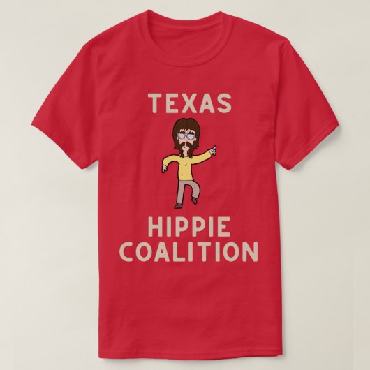 T-shirt Texas Hippie Coalition (Design devant)