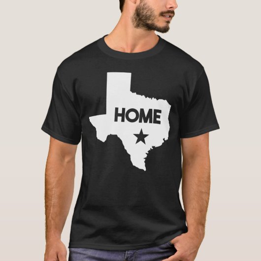 T-shirt Texas Home (Devant)