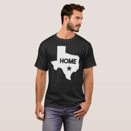 T-shirt Texas Home (Devant entier)