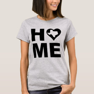 T-Shirt Texas Home Heart State Tees