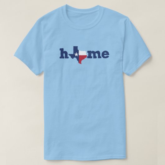T-shirt Texas Home - Lone Star State (Design devant)