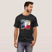 T-shirt Texas Huston San Antonio Howdy Longhorn Rodeo Ala (Devant entier)