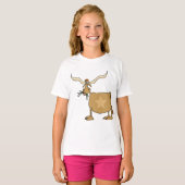 T-shirt Texas Longhorn Cow (Devant entier)