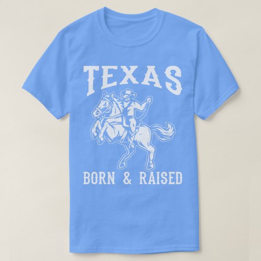 T-shirt Texas Né élevé (Design devant)