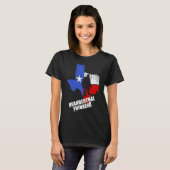 T-shirt Texas Neanderthal Thinking  Funny Texan Political (Devant entier)