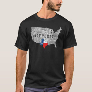 T-shirt Texas No Texas Pour La Fière Texane Et Ventilateur