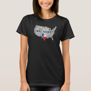 T-shirt Texas No Texas Pour La Fière Texane Et Ventilateur