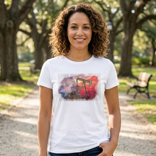 T-shirt Texas Oil Pumpjack : patrimoine artistique de l'Ét