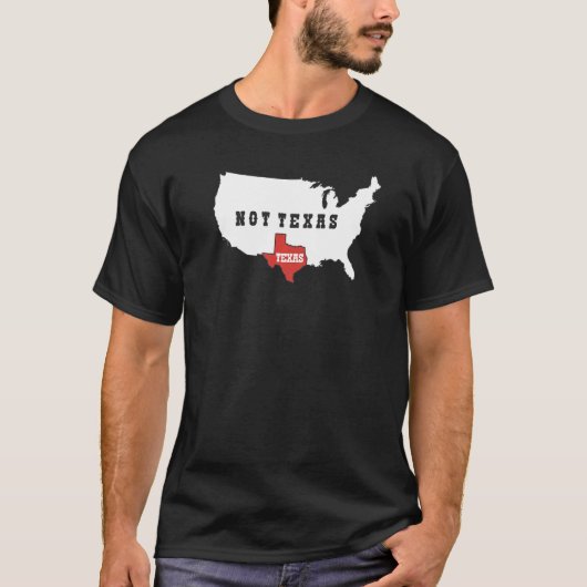 T-shirt Texas Pas Texas (Devant)