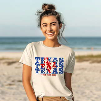 T-shirt Texas Patriotic State Love USA