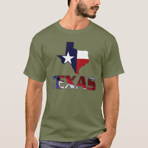 T-shirt Texas patriotique