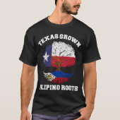 T-shirt Texas Philippines Texan Filipino Texas cultivé (Devant)