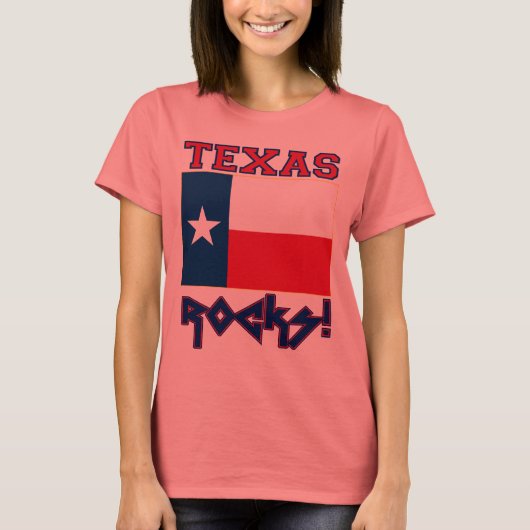 T-shirt Texas Rocks ! (Devant)