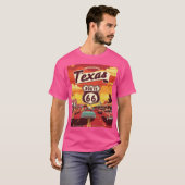 T-SHIRT TEXAS ROUTE 66 FESTIVAL 2025 (Devant entier)