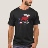 T-shirt Texas State London Western Howdy 1 (Devant)