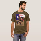 T-shirt Texas The Lone Star State (Devant entier)