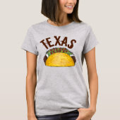 T-shirt Texas TX Taco Mexicain Alimentation Foodie Tacos T (Devant)