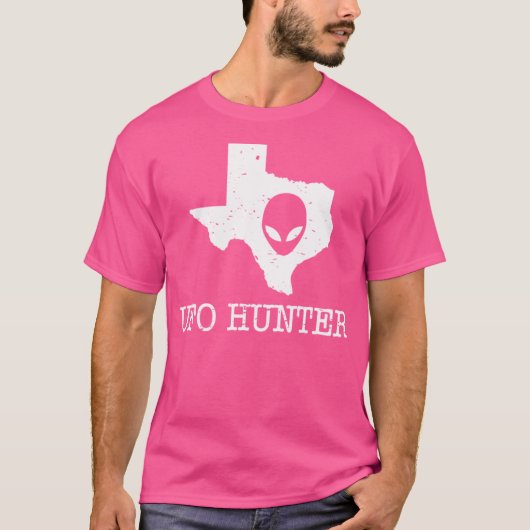T-shirt Texas Ufo Hunter (Devant)