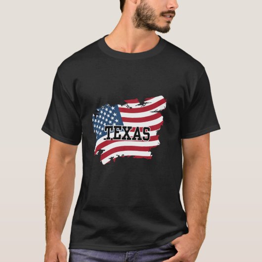 T-shirt Texas USA (Devant)