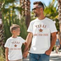 Texas vintage l'état étoile solitaire