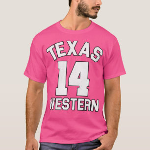 T-shirt Texas Western Joe Hill Glory Road Basketball Jerse