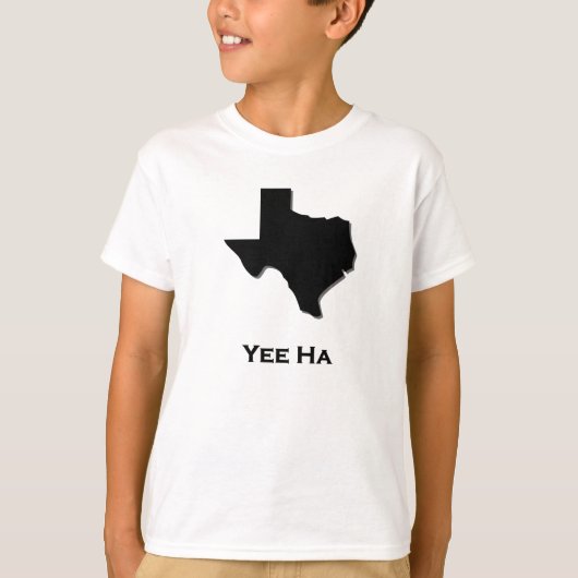 T-shirt Texas Yee Ha (Devant)