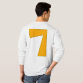 T-shirt Textbook Number Seven (Dos entier)