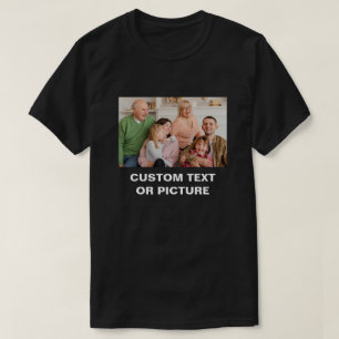 T-shirt Texte avant et arrière-K Cadeau Anniversaire Cadea