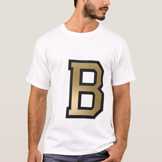 T-shirt Texte "B" (Devant)